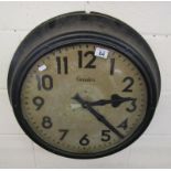 Large station clock