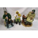 3 Royal Doulton figurines - HN2258, HN2417 & HN2485