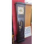 1920s Art Deco longcase clock with Westminster chime