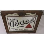 Original Bass advertising mirror