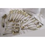 Large selection of silver cutlery - Approx 1506g