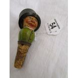 Early novelty bottle stopper