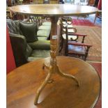 Antique mahogany wine table