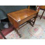 Miniature mahogany sofa table