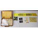 Collection of Suffragette ephemera