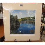 L/E & signed print - The Eairy Dam by Tracey Dean