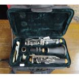 Cased clarinet