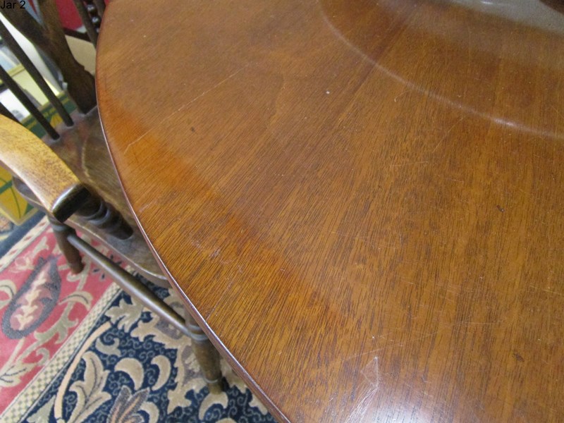 Mahogany twin pedestal dining table - Image 7 of 7