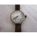 WWI trench watch in good working order