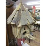 Driftwood bird box