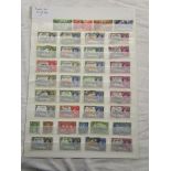 Stamps - 9 KGV Silver Jubilee 1935 omnibus sets