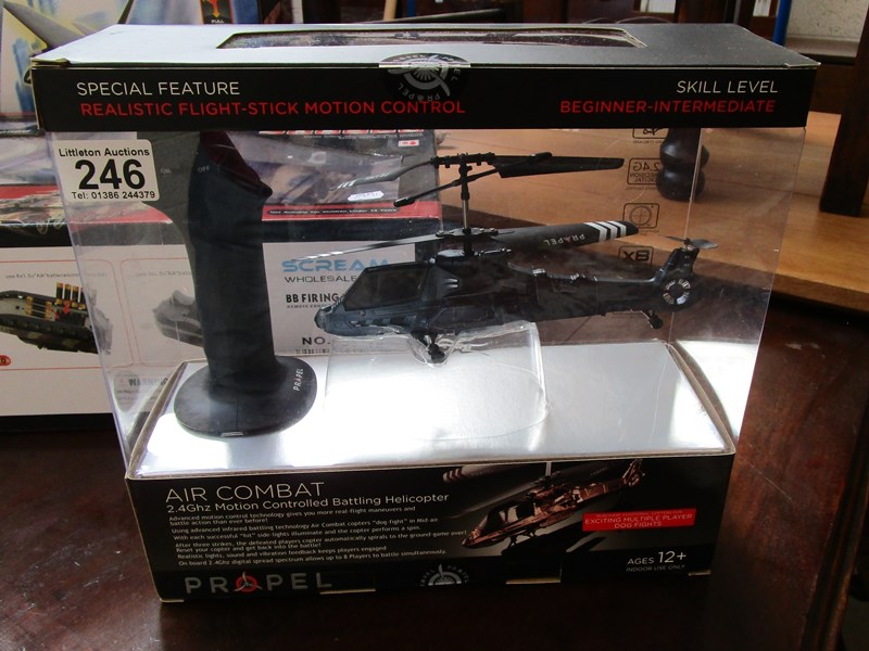 New boxed radio controlled helicopter