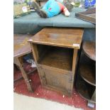 Oak pot cupboard