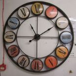 Very large working wall clock - 125cm diameter