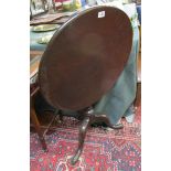 Georgian tilt top tripod table