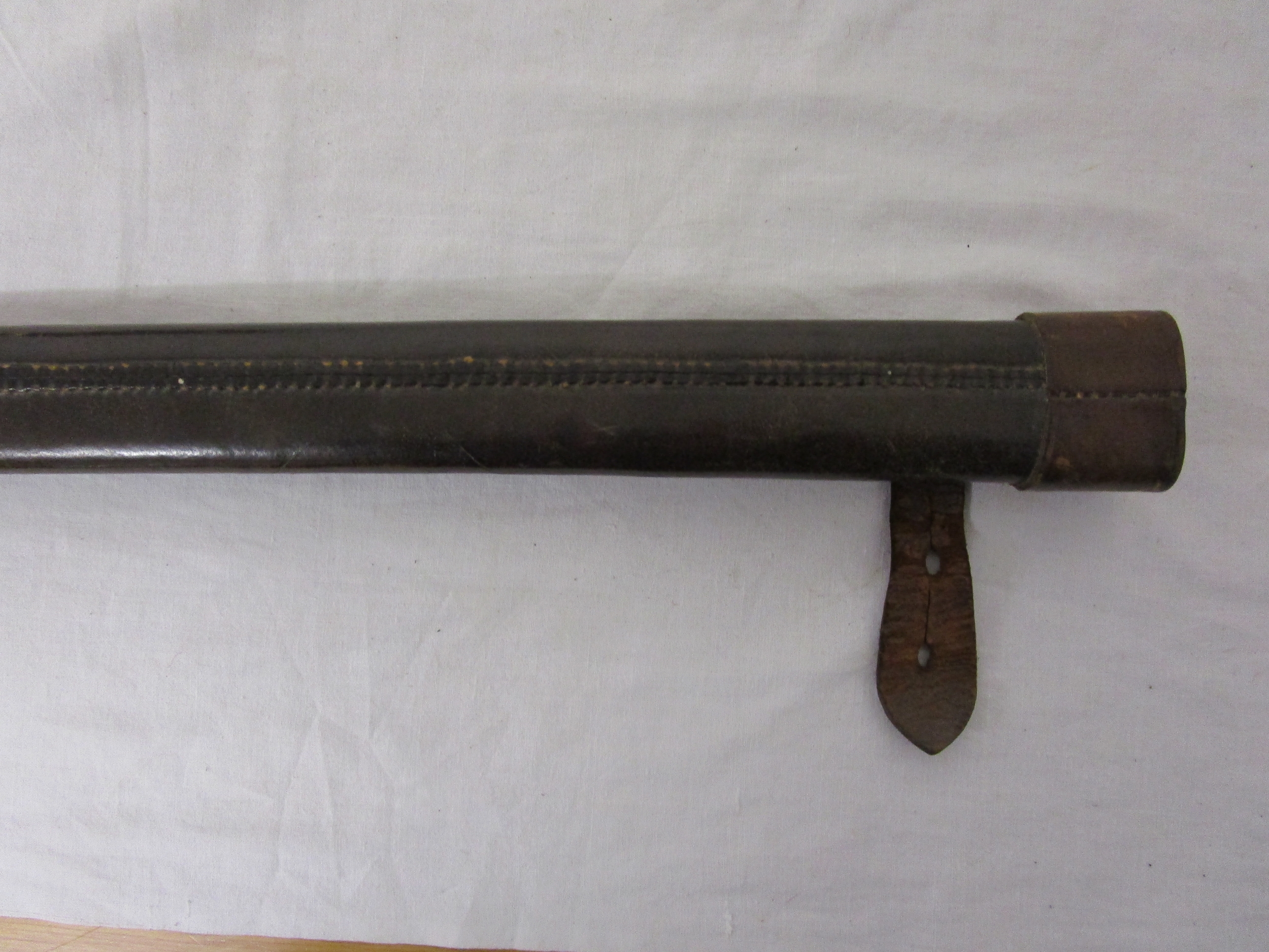 George V sword in leather sheath - Marked Henry Wilkinson - Pall Mall London - Image 14 of 14