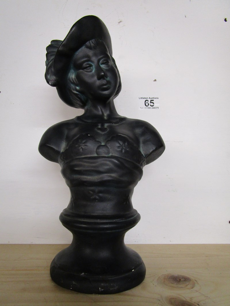 Parian Ware bust of lady