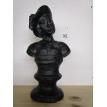 Parian Ware bust of lady