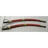 Pair of Indian swords