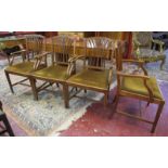 Set of 4 quality armchairs
