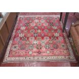 Antique Eastern wool rug (215cm x 159cm)