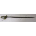 Naval sword (1840 to 1860) marked Maynard & Harris of London