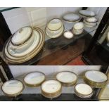 Copeland Spode dinner service over 2 shelves