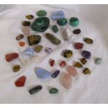 Collection of semi precious stones & pebbles