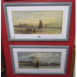 Anderson, Robert (after) - Pair of landscapes - 23.5cm x 50cm each