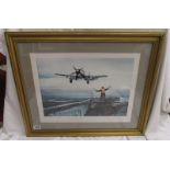 L/E signed print - 'Landing On' by Robert Taylor (71/250) - 42cm x 29cm