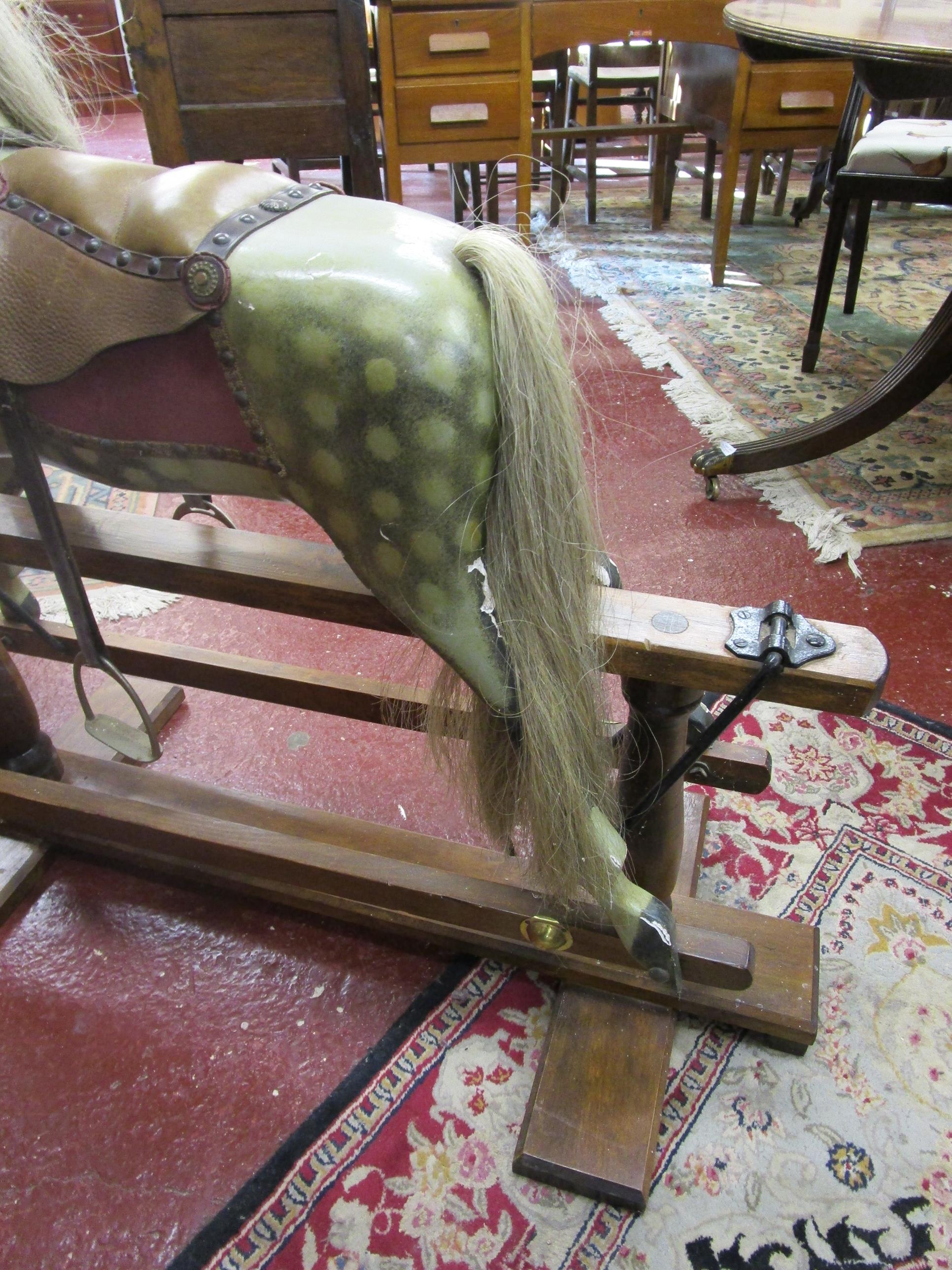 Victorian wooden rocking horse - Image 7 of 7