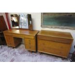 Dressing table & chest of drawers believed to be by Gordon Russell for Heals of London