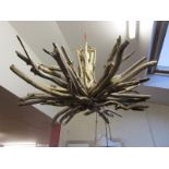 Driftwood chandelier