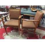 Pair of Gordon Russell armchairs