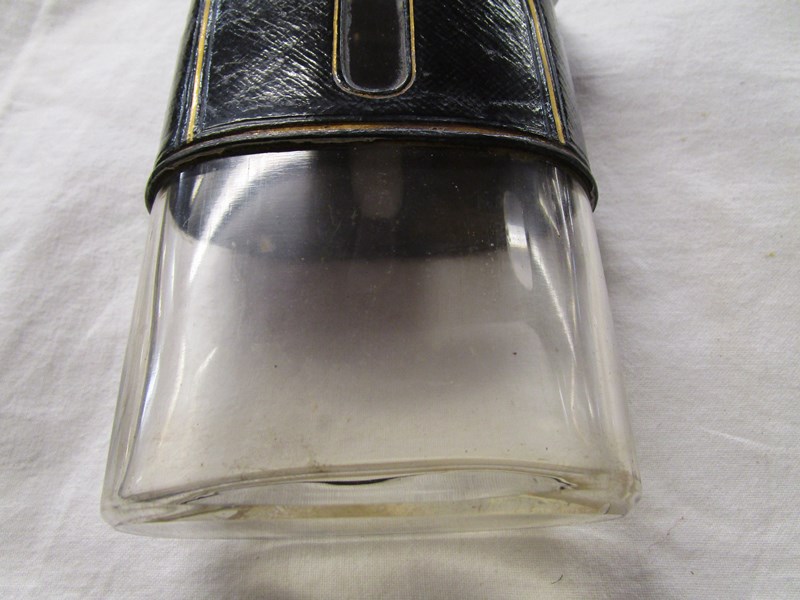 Hip flask with silver cup - Bild 6 aus 9