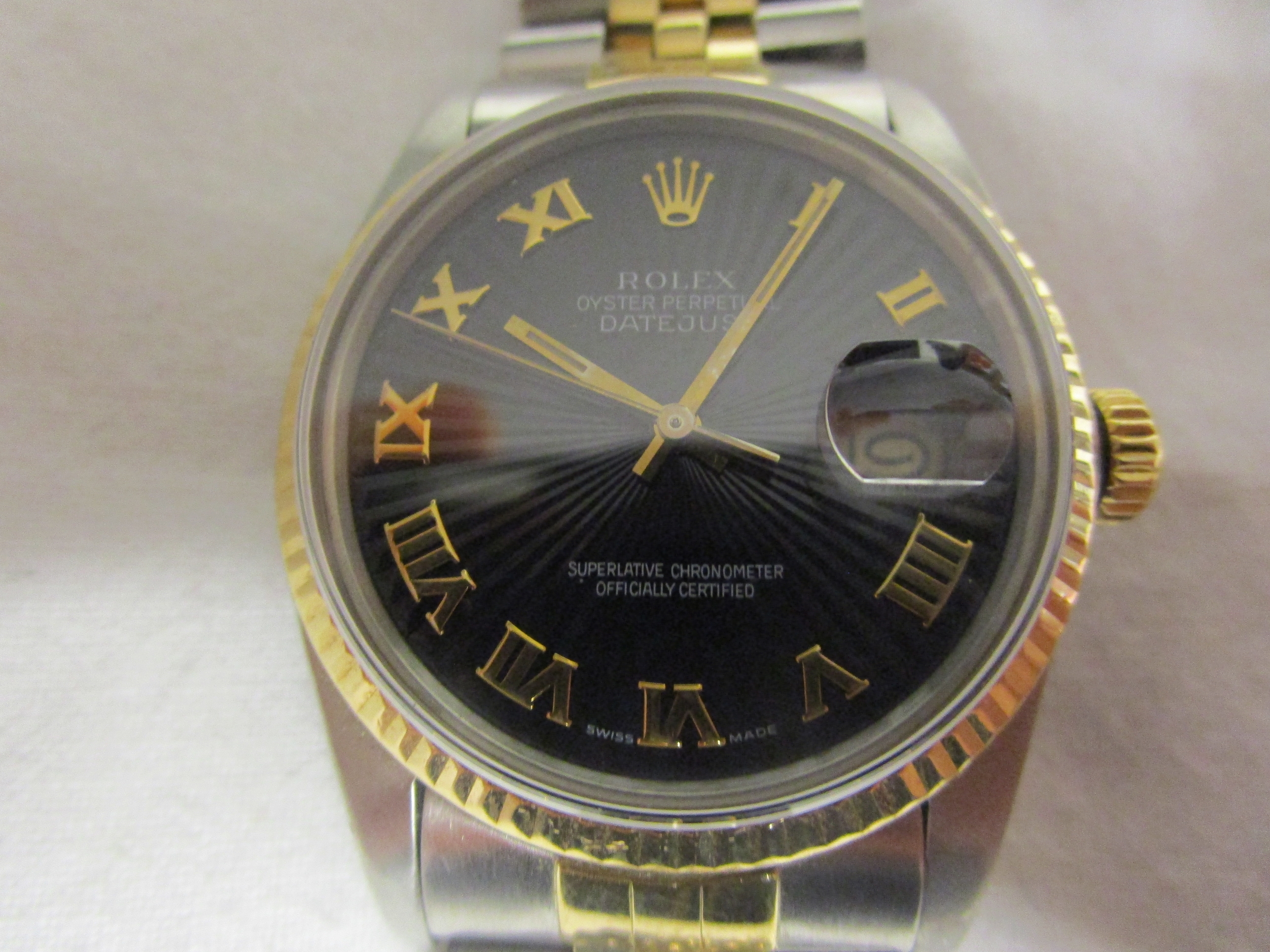 Gents Rolex DateJust watch in good order - Image 3 of 5