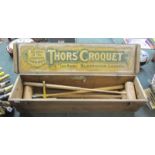 Part croquette set by Thor's Croquet