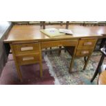 Mid century oak desk