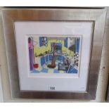L/E & signed print by Dylan Izaak - In The Kitchen (160/500) - 26cm x 20cm