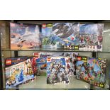 7 new boxed Marvel & DC Lego sets - 76117, 76129, 76120, 76124, 76130, 76125 & 76126