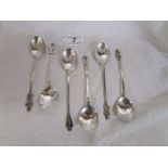 Collection of silver spoons - Arts and Crafts