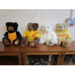 Collection of Giorgio teddy bears to include Millennium Bear