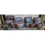 11 boxed & sealed Lego Technic sets - 42072, 42073 x 2, 42074, 42075, 42090, 42091 x 2, 42092 x