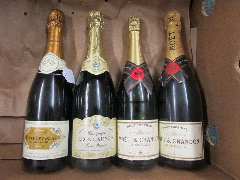4 bottles of Champagne to include Moet