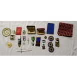 Collection of Masonic regalia