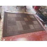 Brown Belgian rug - 230cm x 160cm