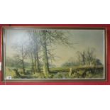 David Shephard print - Rural theme