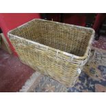 Large wicker basket