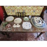 Collection of ceramics etc to include Wade, Limoges & Royal Crown Derby