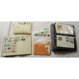 STAMPS - 1st day cover collection and album